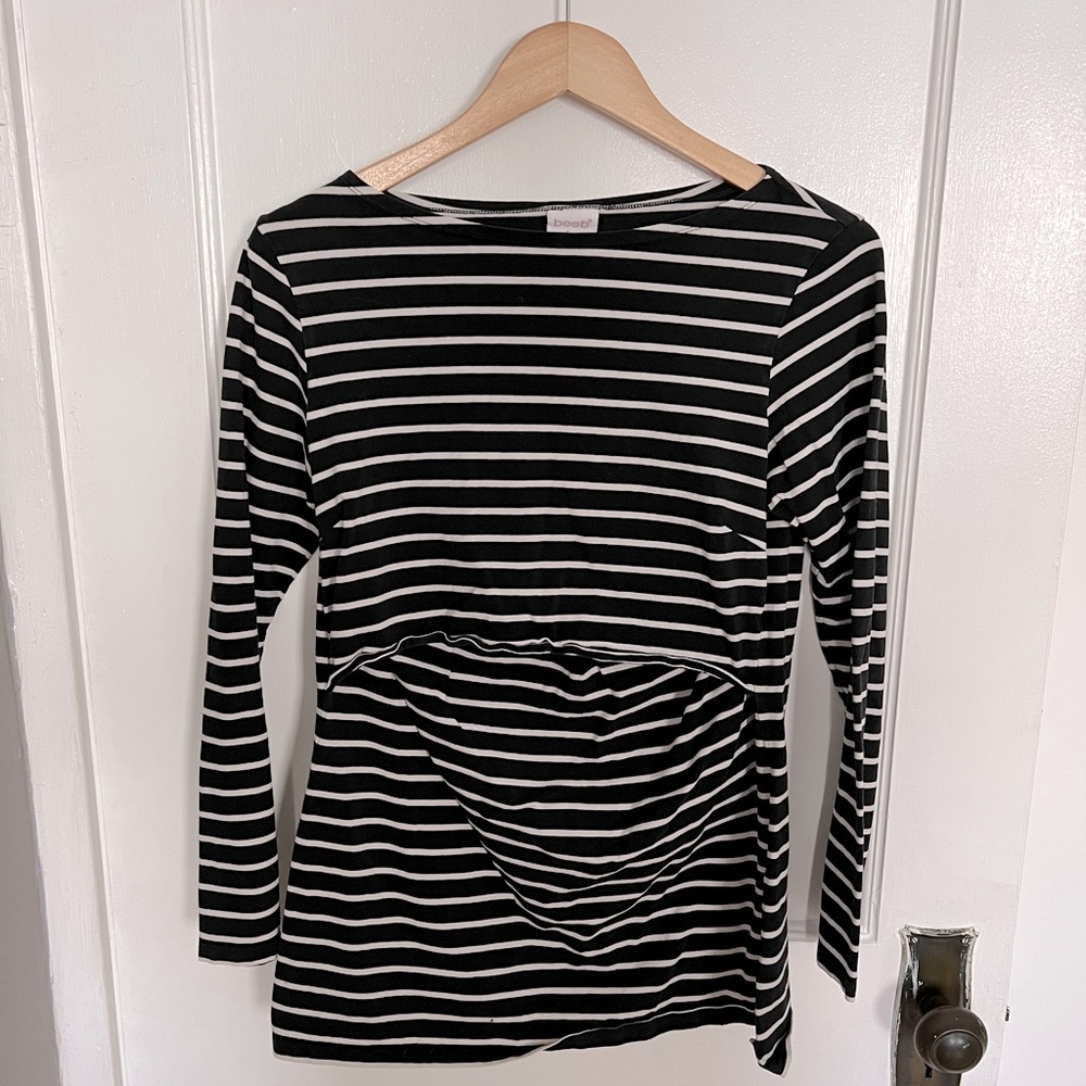 Boob design classic long sleeve top L